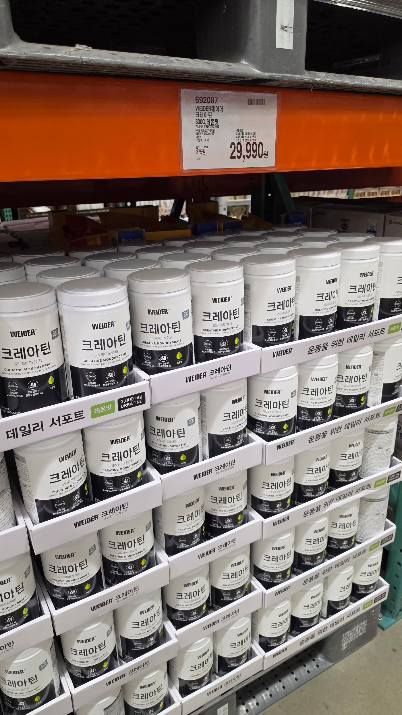[크레아틴] WEIDER 크레아틴 800G 레몬맛