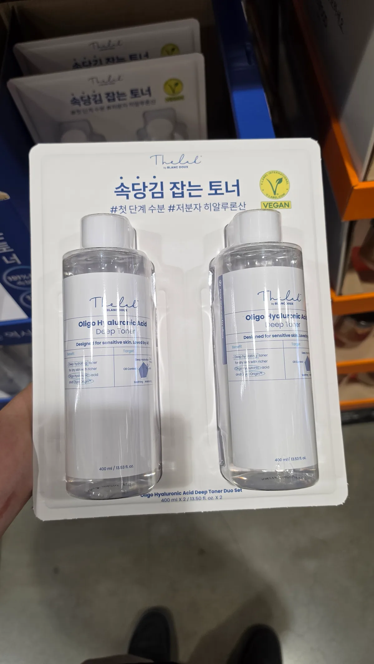 더랩바이블랑두 올리고 히알루론산 딥토너 400ML x 2