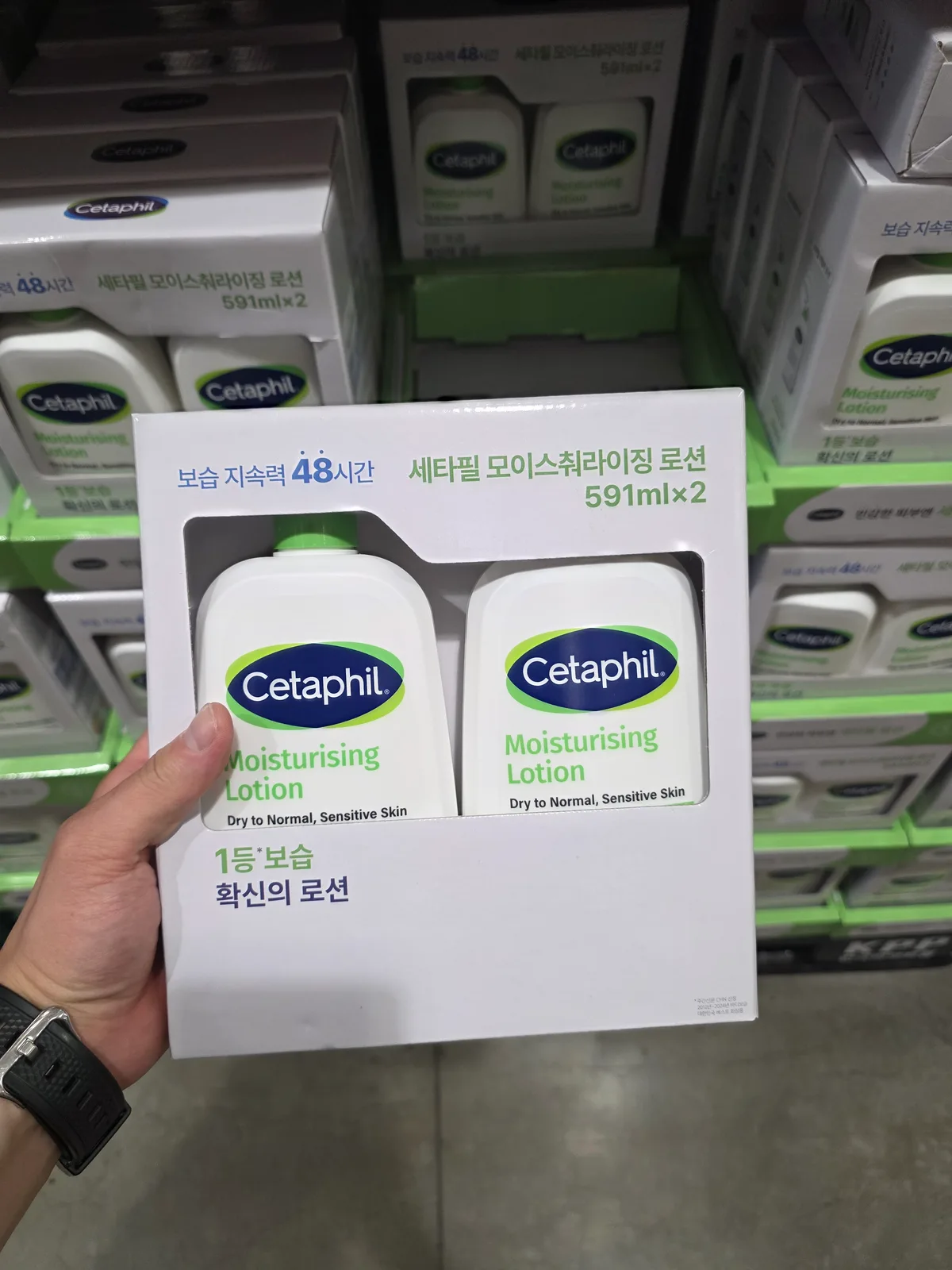 세타필 모이스처라이징 로션 591ML x 2개